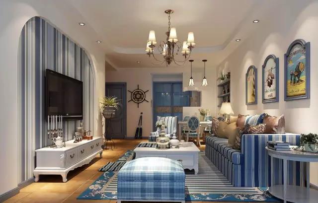 裝修主調(diào)里加些&ldquo;藍(lán)&rdquo;色，真的好美啊~