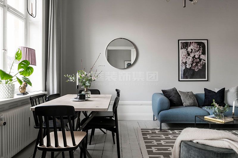 常青藤100m&sup2;北歐風(fēng)格案例