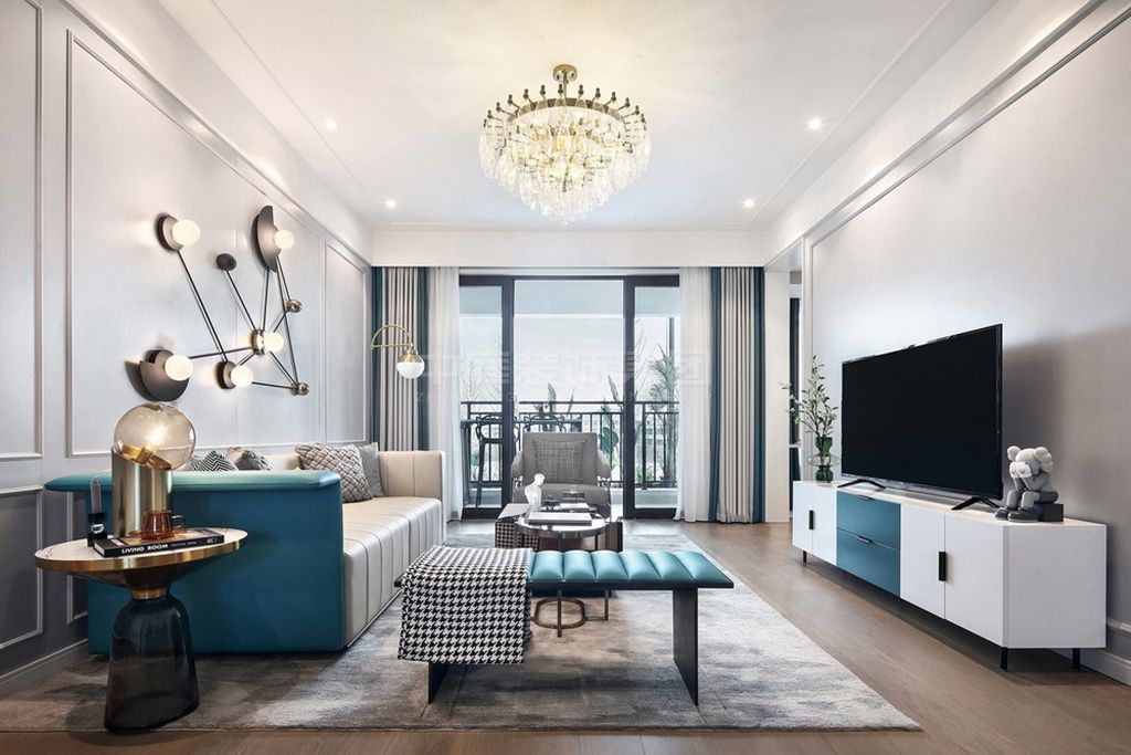 錦悅江南115m&sup2;輕奢風(fēng)格案例